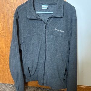 Columbia Kids Charcoal Fleece Jacket